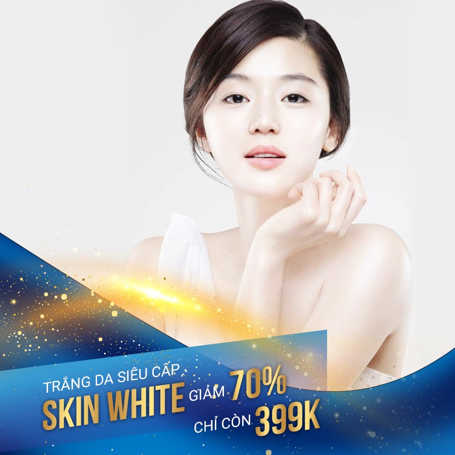 Điều trị mụn công nghệ Skin White tại Thẩm Mỹ Viện Amphi