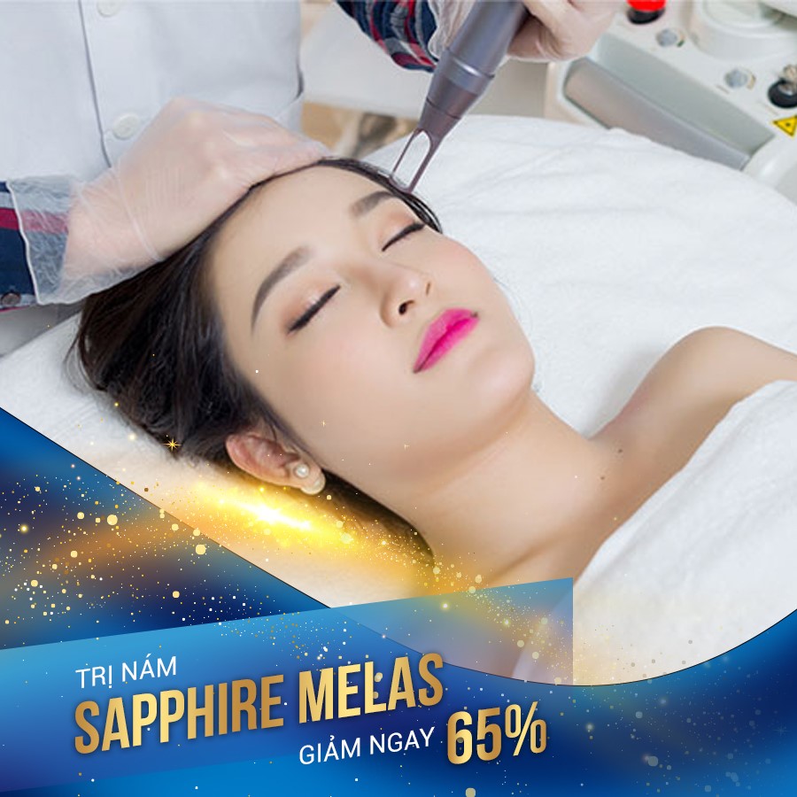 Điều trị nám Sapphire Melas tại Thẩm mỹ viện Amphi