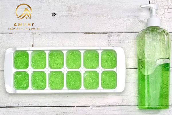 se khít lỗ chân lông bằng nha đam