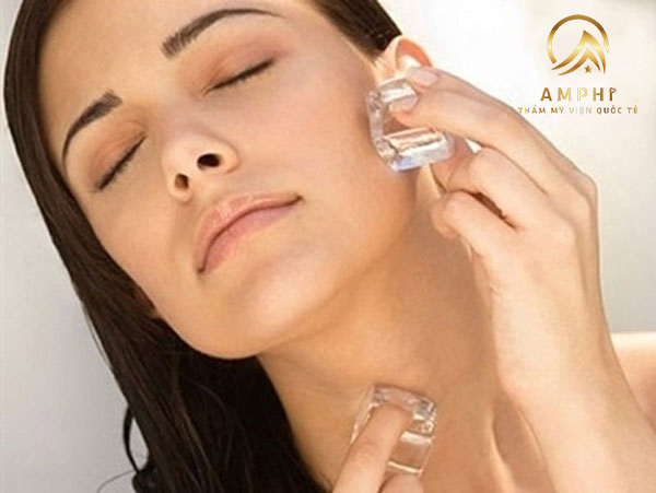 trị mụn bằng đá