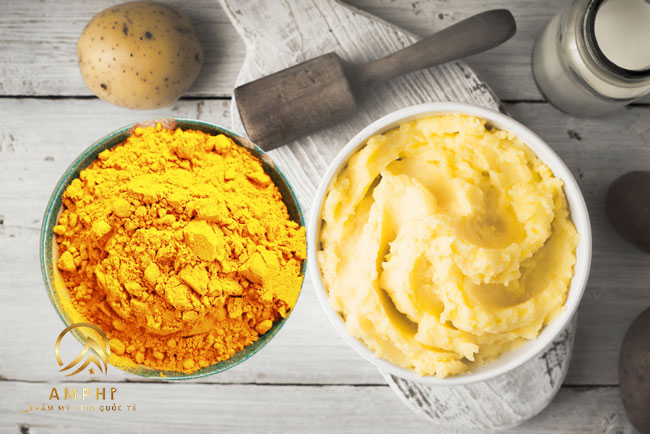 trị nám bằng khoai tây