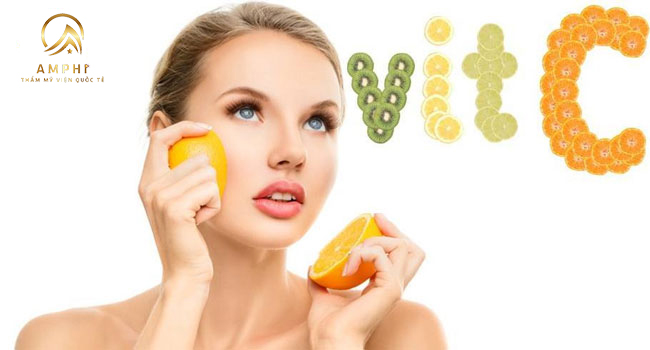 vitamin c trị nám