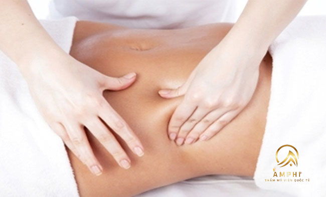 mát xa bụng