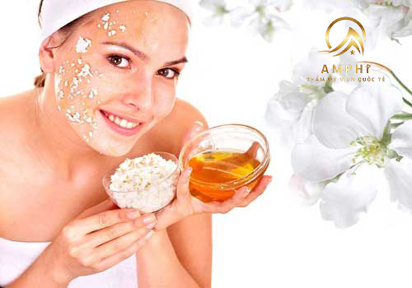 cách chăm sóc da bằng mật ong