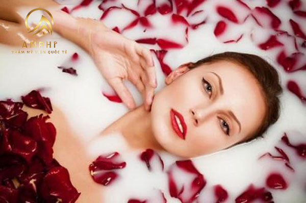 cách làm sữa tắm trắng da