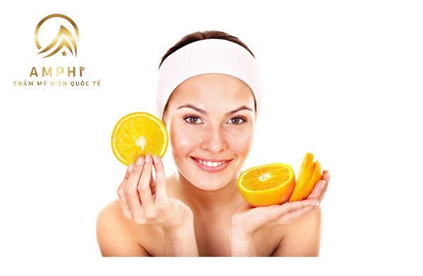 tắm trắng bằng cam